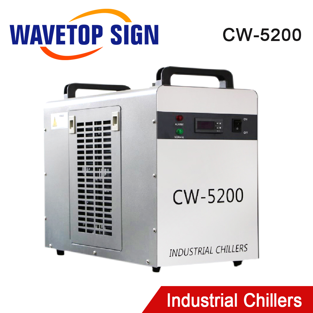 Laser Industrial Chiller - WaveTopSign CW-5200 Industrieller Wasserkühler 5200W 110V