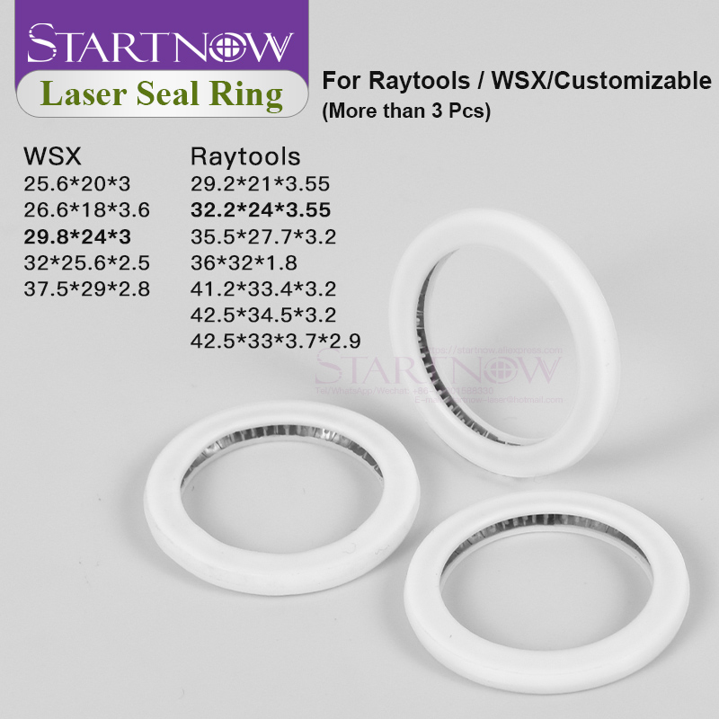 Industrial Fiber Laser - Startnow Laser-Dichtungsring für WSX Raytools Faserlaser-Schneidkopf