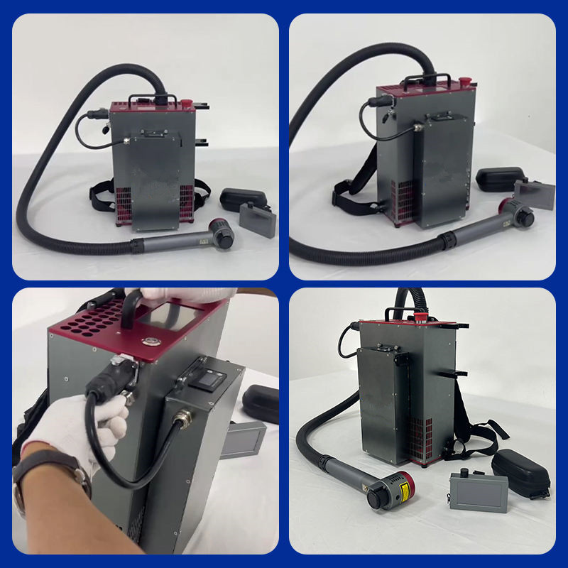 Industrial Laser Rust Removal Machine Price - Rucksack Tragbare Art Handheld Laser Reiniger