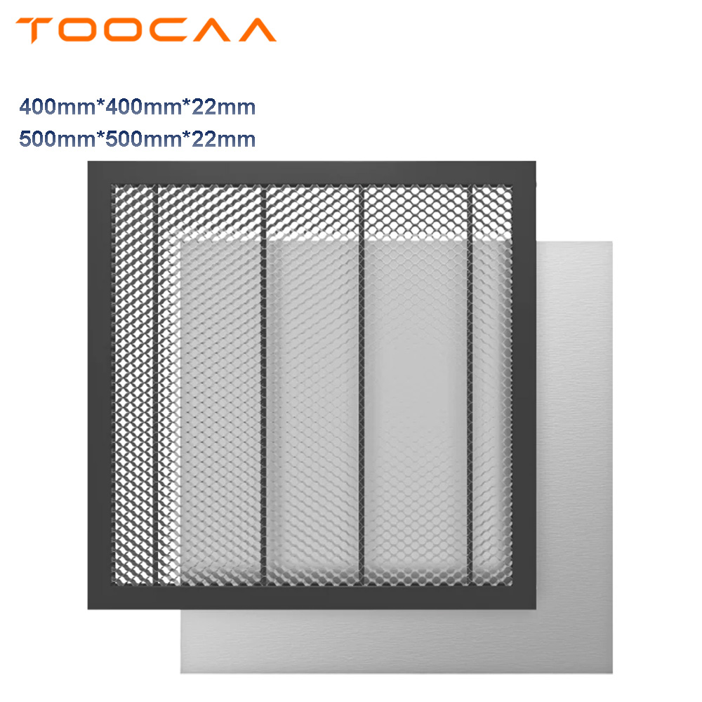 Co2 Laser Engraving Machine - TOOCAA Waben-Arbeitstisch 500*500mm 400*400mm Universelle Werkbankplatte