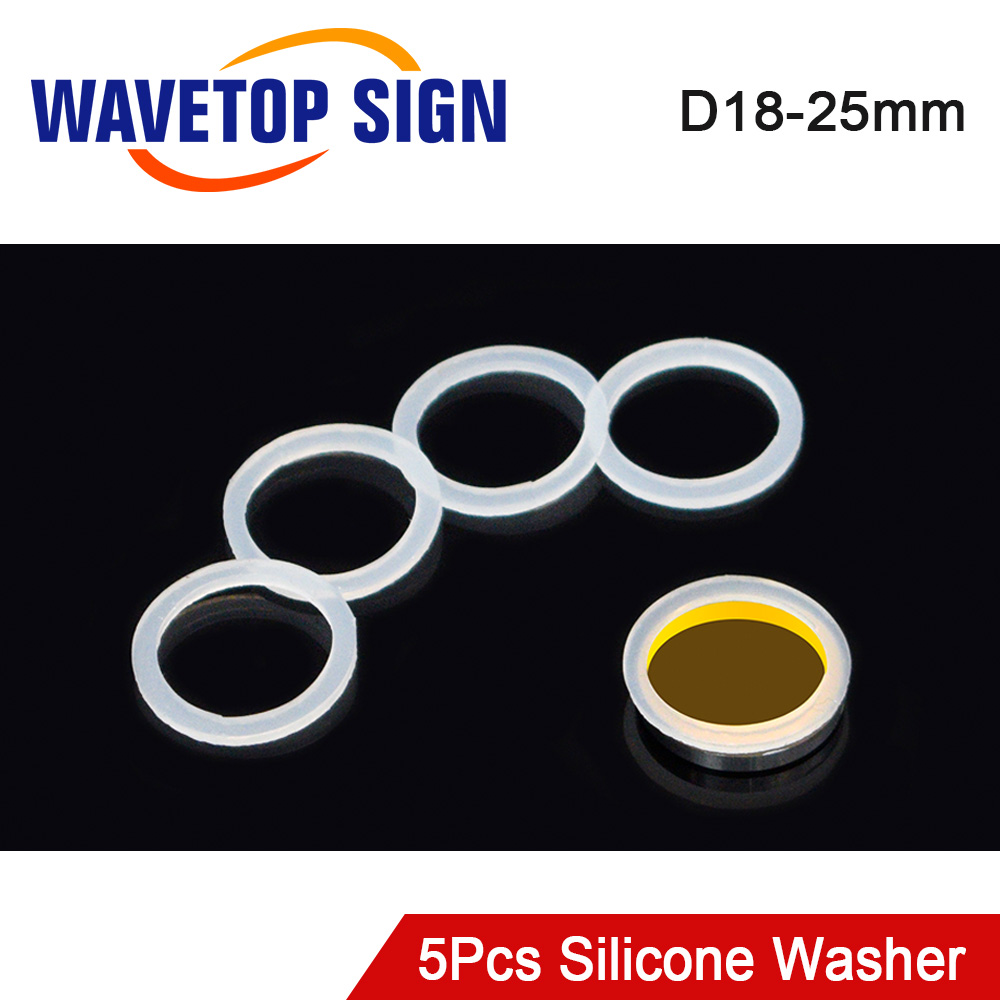 Co2 Laser Mirror - WaveTopSign 5 Teile/los Silikon Unterlegscheibe 18/19/20/25mm