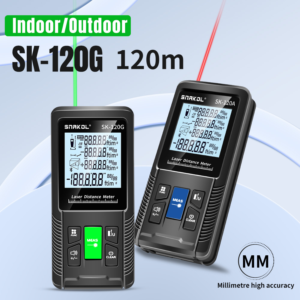 Industrial Laser Tape Measure - Snakol Laser-Entfernungsmesser, 40 m, 50 m,