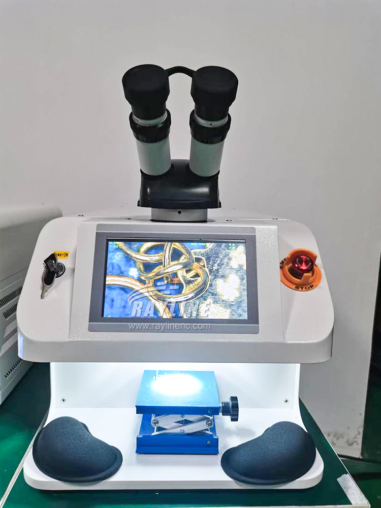 Industrial Laser Welder - 150W 200W Schmuck-Laserschweißmaschine mit CCD-Touchscreen, Laserschweißgeräte
