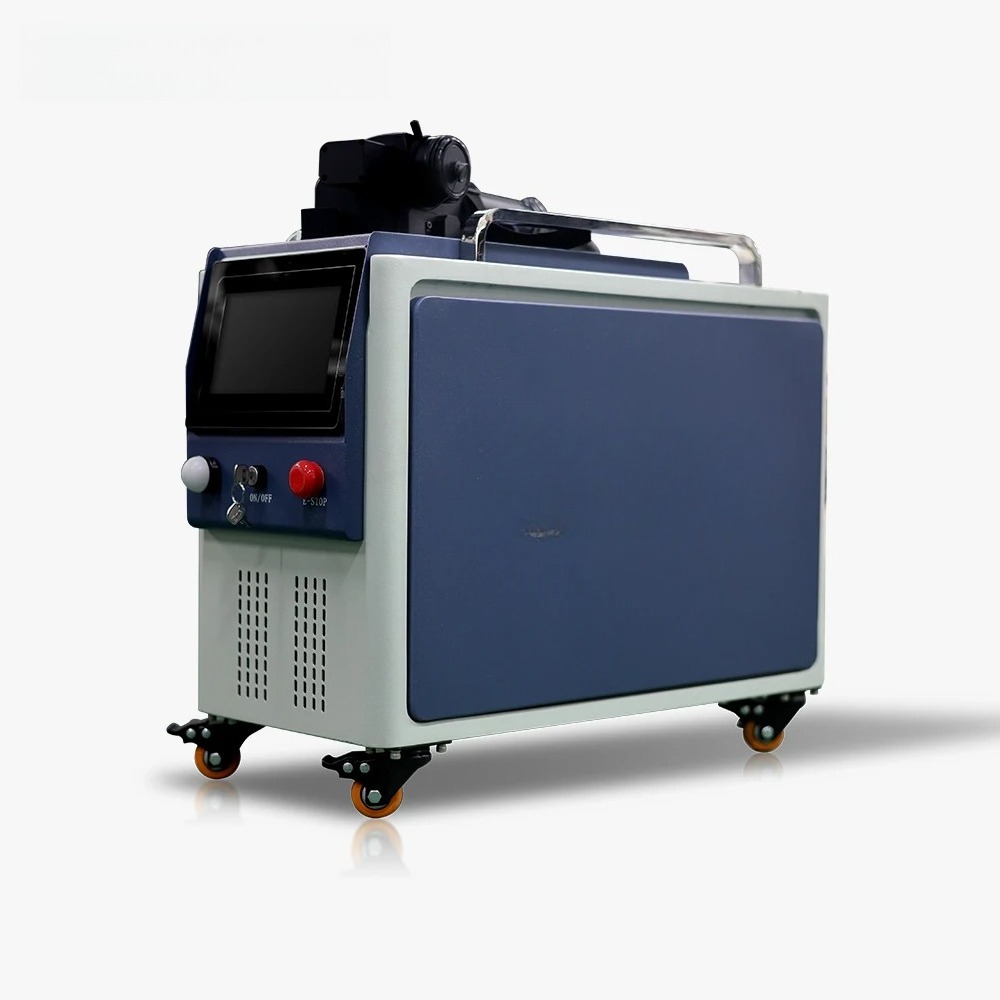 Industrial Laser Paint Removal - 100W 200W 300W Puls-Laserreinigungsmaschine für Laser-Farbentfernung
