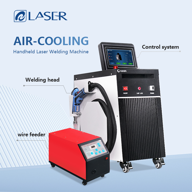 Industrial Laser Welding Gun - Industrielle kleine 4-in-1-Laserschweißmaschine mit Luftkühlung aus