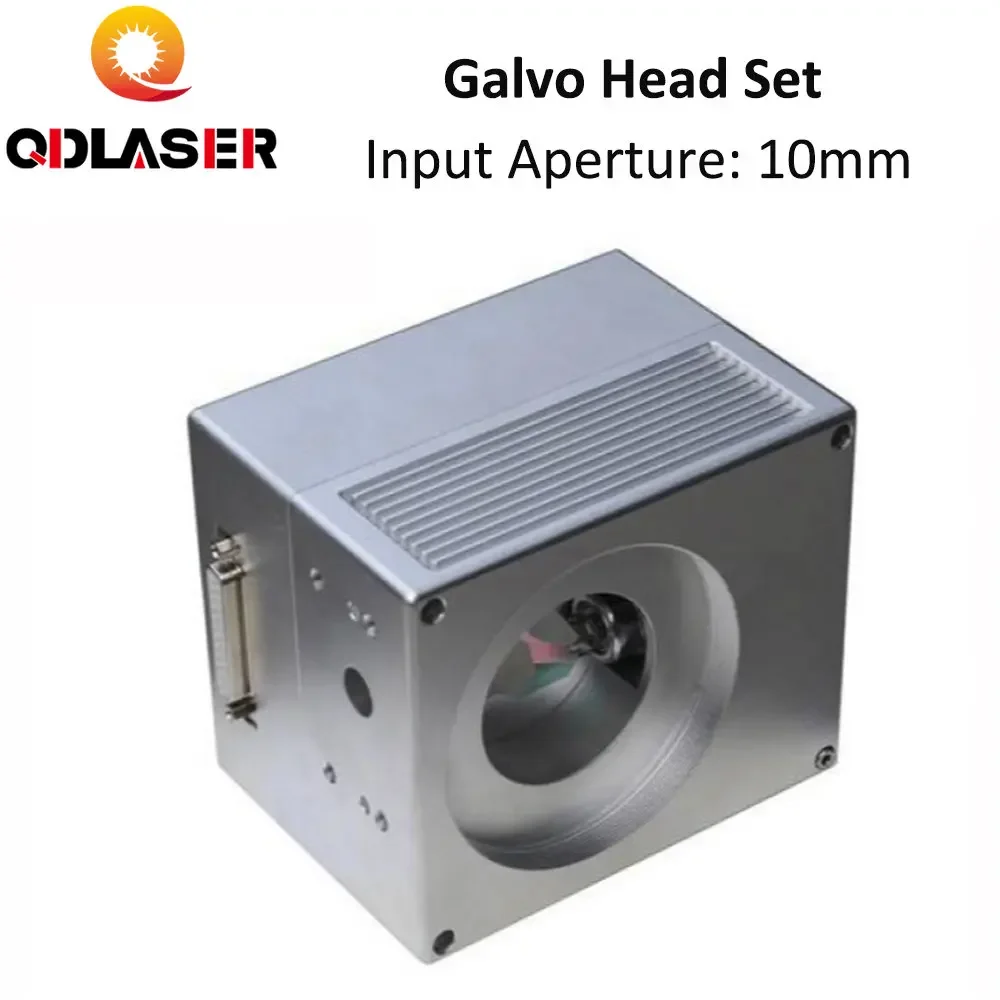 Galvo Scan Head - QDLASER 1064nm Faserlaser-Scanning-Galvo-Kopf Eingangsöffnung 10mm Galvanometer-Scanner