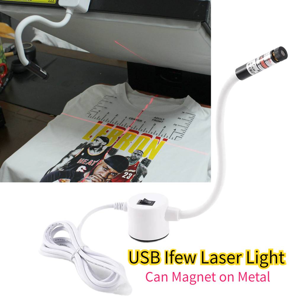 Industrial Laser Welder - DTF Zubehör USB Laserpointer Kreuzmagnet Transfer