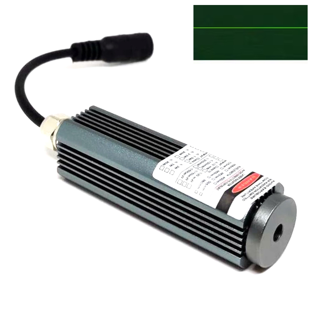 Industrial Laser Pointer - 532nm 10mW 50mW Grünes Linienlaser-Modul Durchmesser