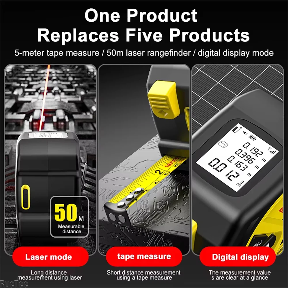 USB-Ladelaser, 5 m, Maßband, K – Industrial Laser Tape Measure Bewertung und Preis