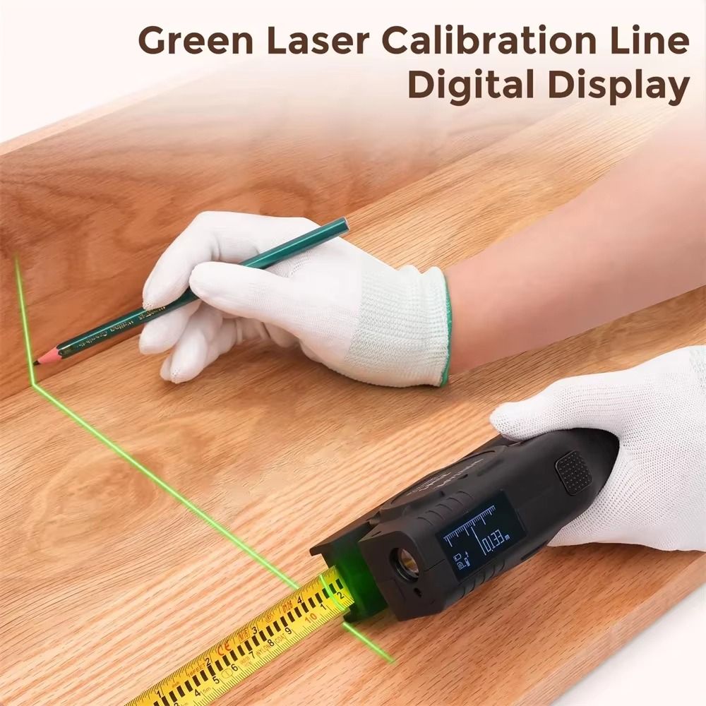 3-in-1 Laser-Messband Einziehb – Industrial Laser Tape Measure Bewertung und Preis