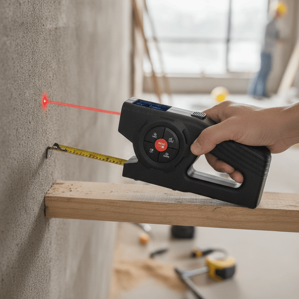 3-in-1 Laser-Messband Einziehb – Industrial Laser Tape Measure Bewertung und Preis