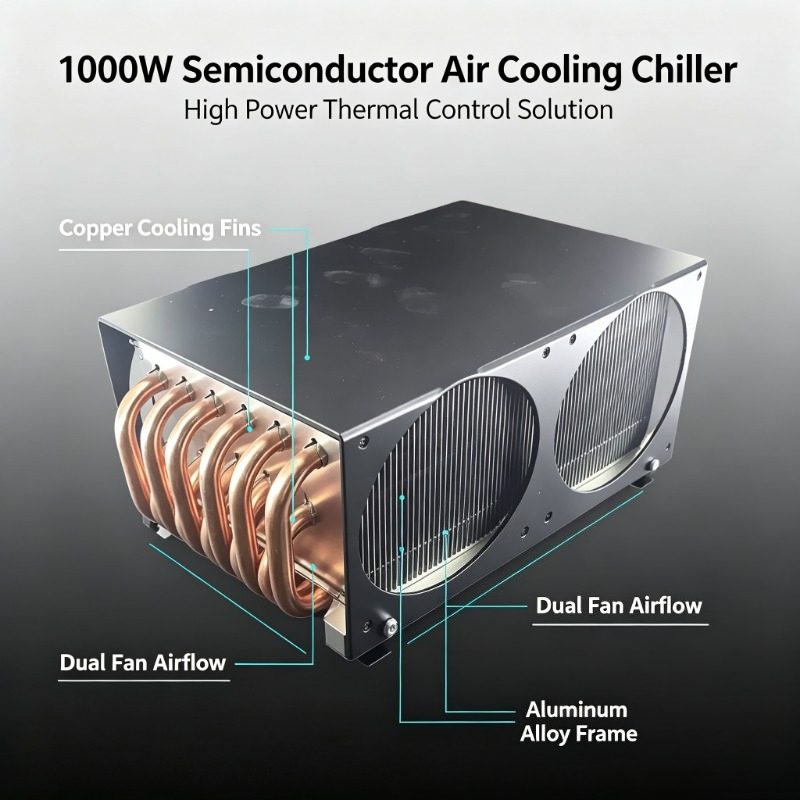 1000W Halbleiter-Peltier-Luftk – Laser Industrial Chiller Bewertung und Preis