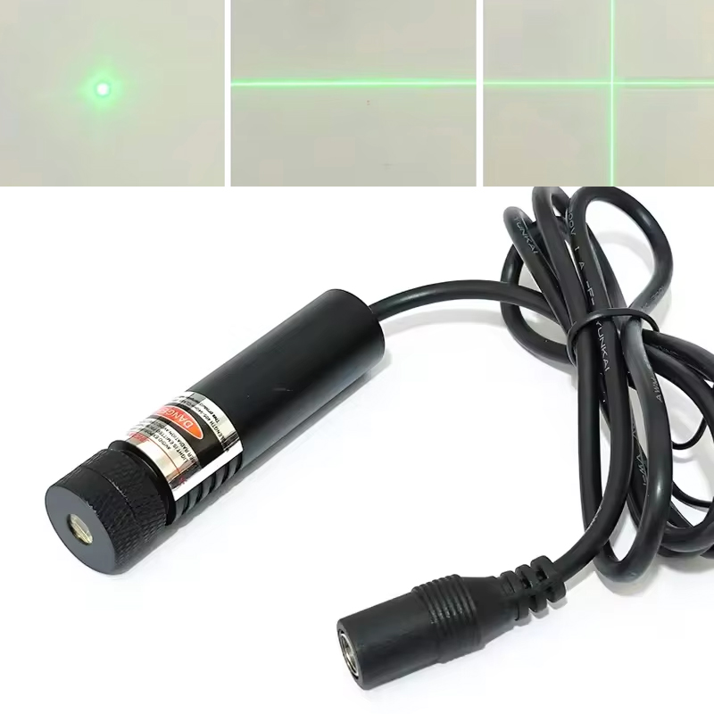 Punkt/Linie/Kreuz 532nm 100mW  – Industrial Laser Pointer Bewertung und Preis
