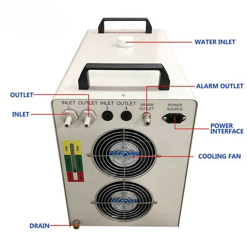 Industrieller Wasserkühler CW  – Laser Industrial Chiller Bewertung und Preis