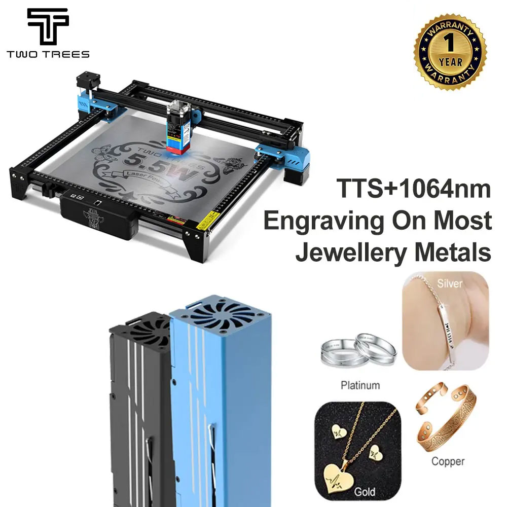 TWOTREES TTS-55 Lasergravurmas – Industrial Laser Machines Bewertung und Preis