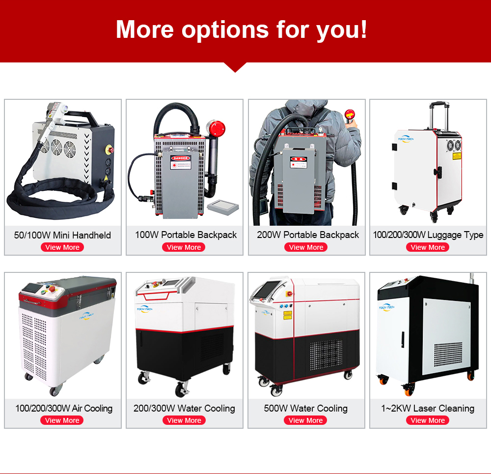 Hochwertige industrielle 200 W – Industrial Laser Paint Removal Bewertung und Preis