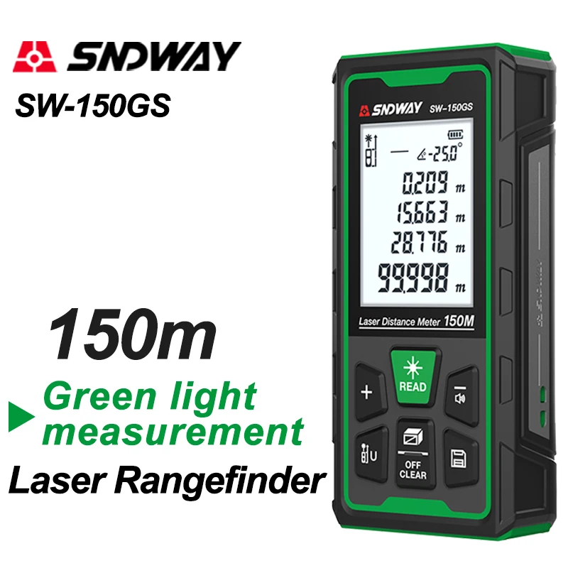 Grüner Laser-Entfernungsmesser – Industrial Laser Tape Measure Bewertung und Preis