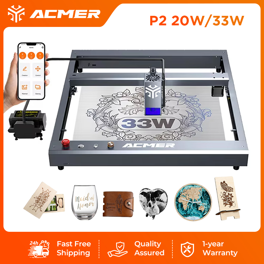 ACMER P2 33W Laser-Gravier- un – Industrial Laser Guide Bewertung und Preis