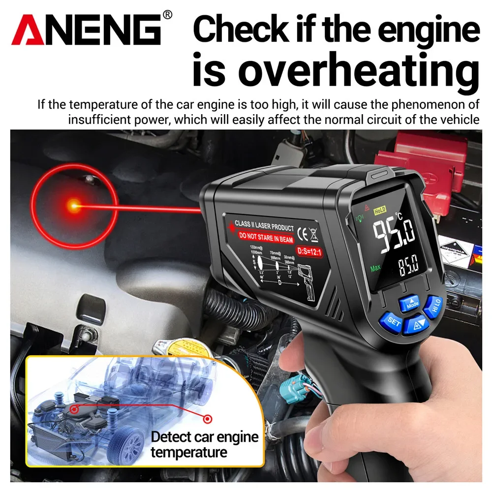 ANENG TH06 Infrarot-Lasertherm – Industrial Laser Temperature Gun Bewertung und Preis