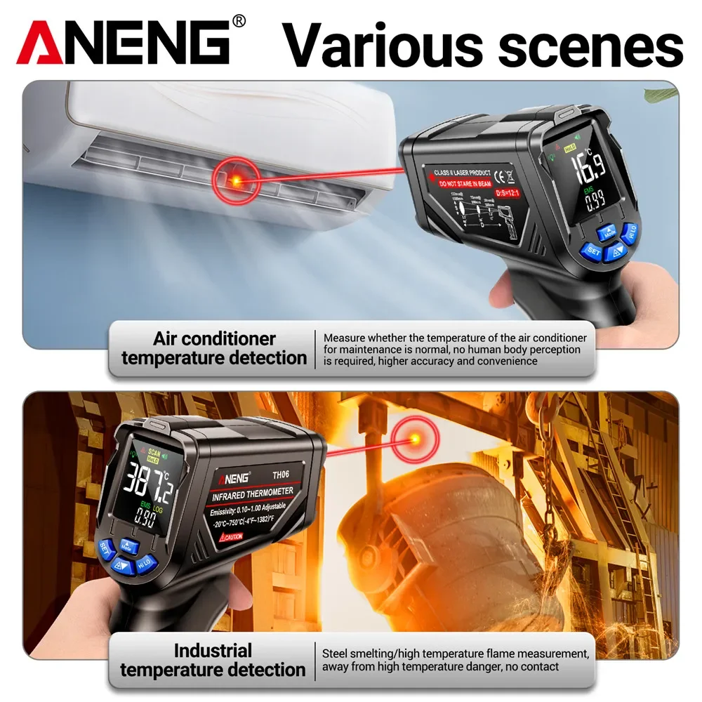 ANENG TH06 Infrarot-Lasertherm – Industrial Laser Temperature Gun Bewertung und Preis
