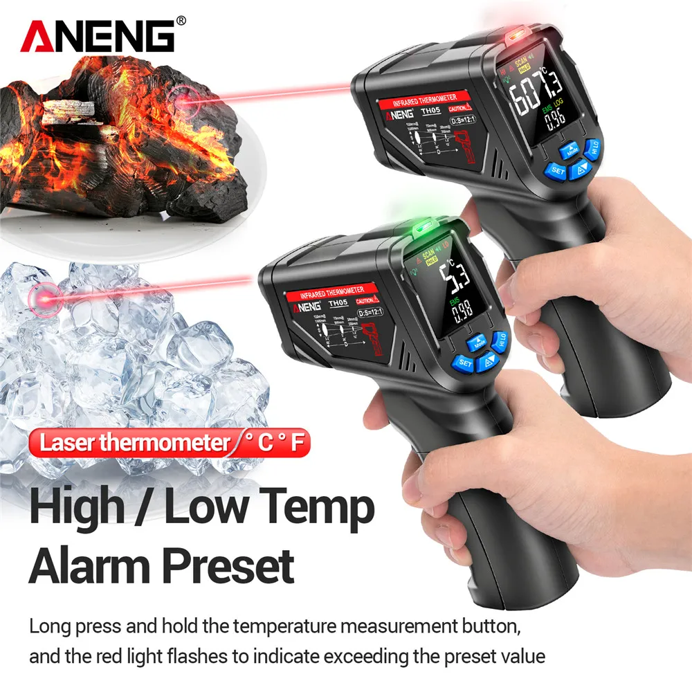 Sensorpistolen-Temperaturmessg – Industrial Laser Temperature Gun Bewertung und Preis