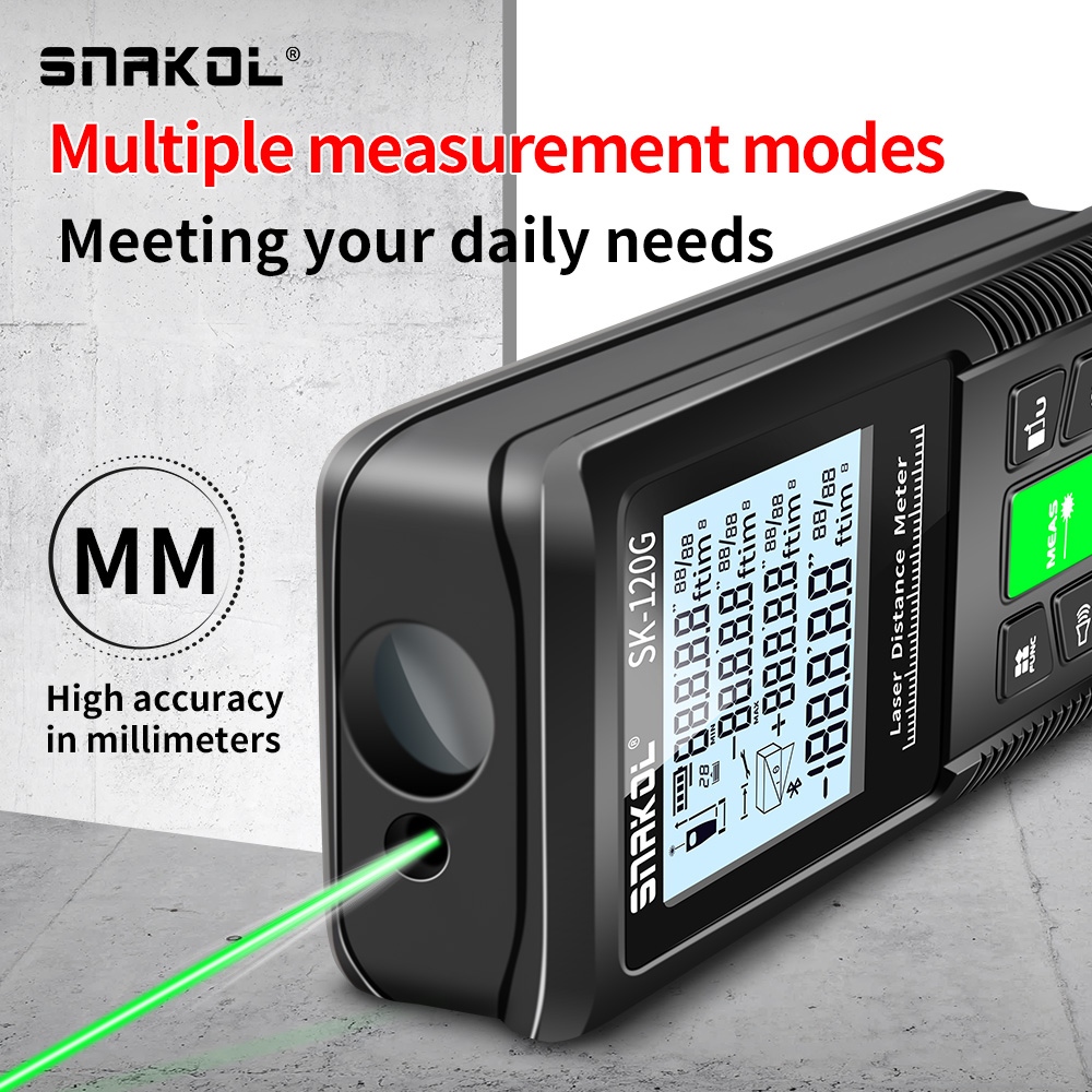 Snakol Laser-Entfernungsmesser – Industrial Laser Tape Measure Bewertung und Preis