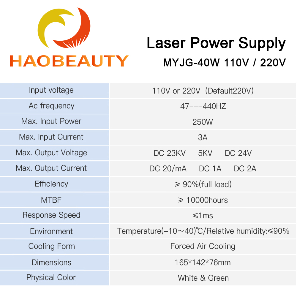 HAOBEAUTY MYJG-40 CO2-Laser-Ne – Co2 Laser Engraving Machine Bewertung und Preis