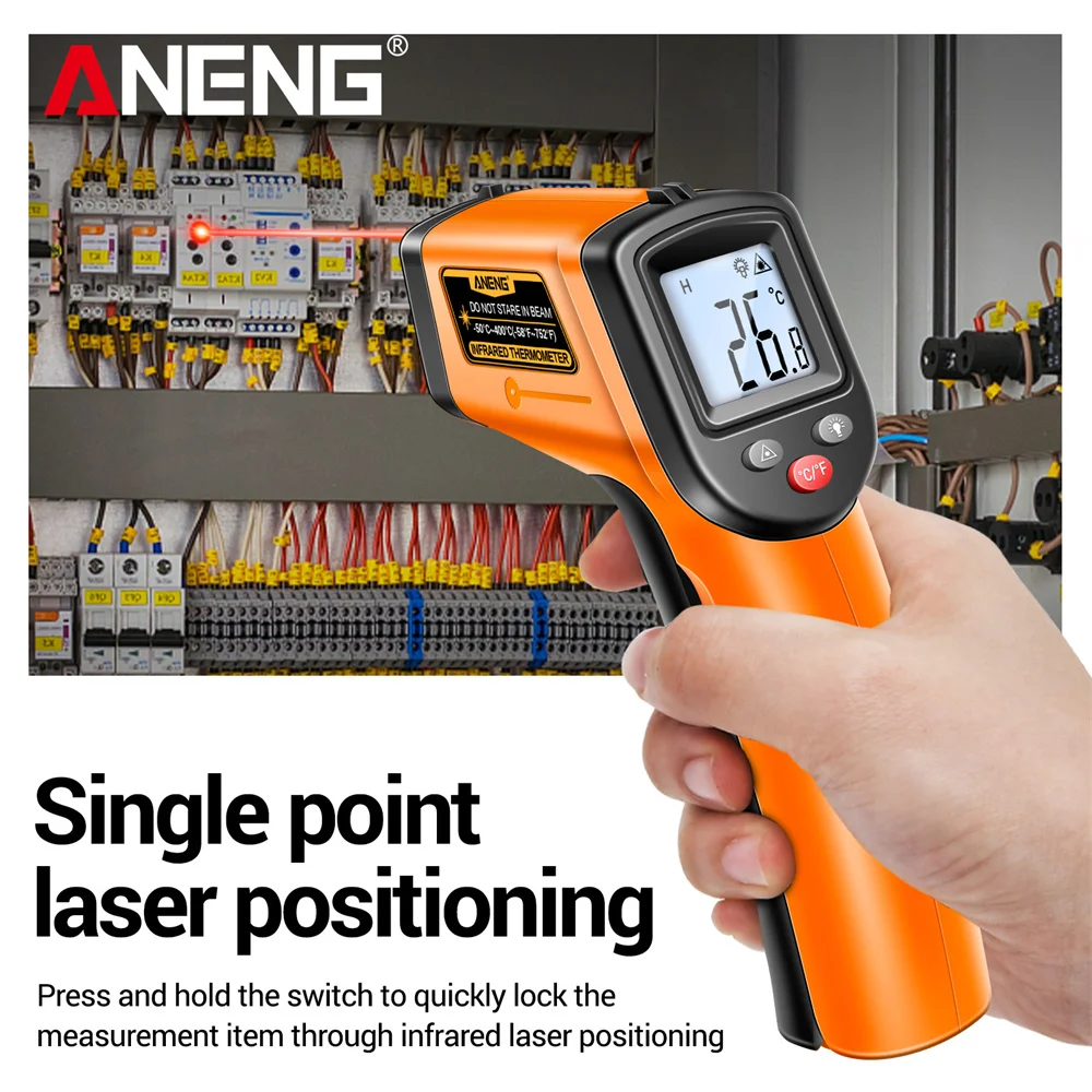 ANENG TH201 Infrarot-Thermomet – Industrial Laser Temperature Gun Bewertung und Preis