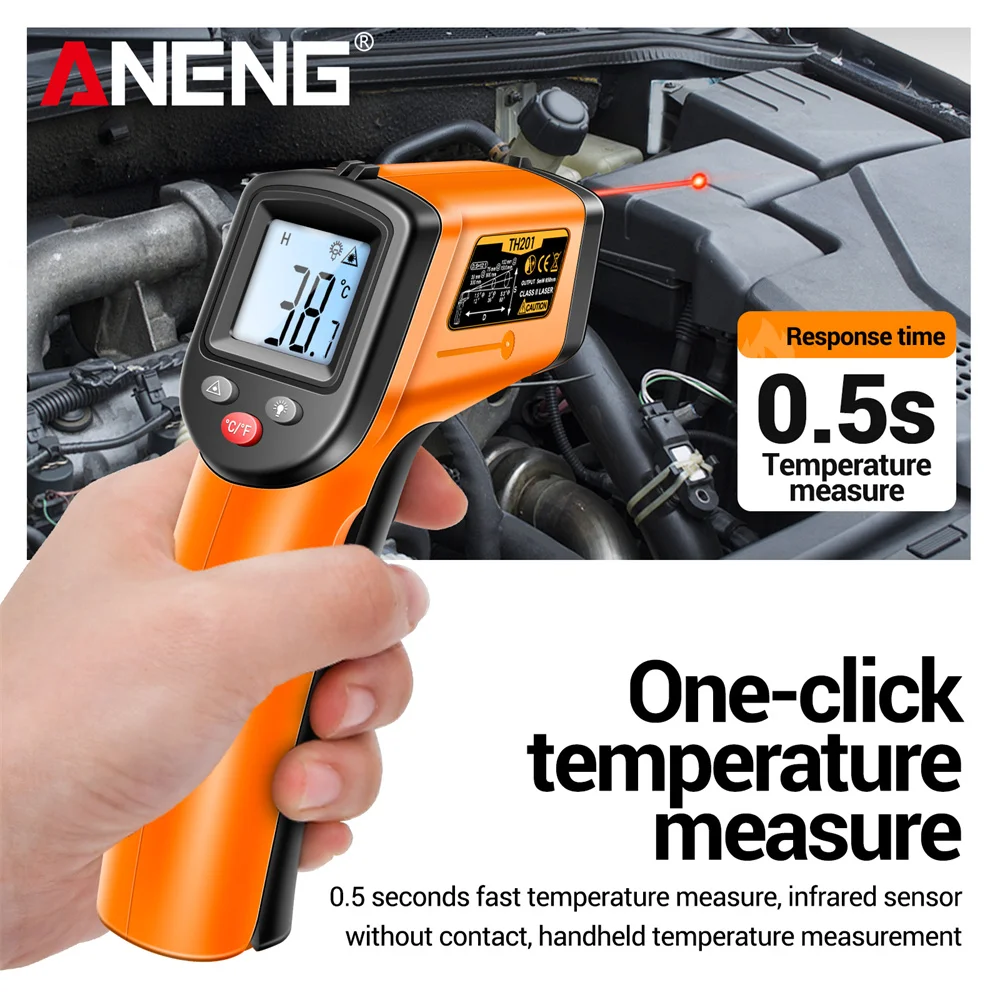 ANENG TH201 Infrarot-Thermomet – Industrial Laser Temperature Gun Bewertung und Preis
