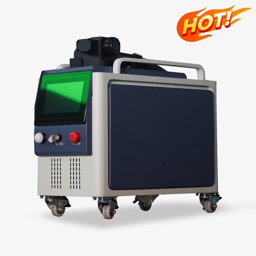 100W 200W 300W Puls-Laserreini – Industrial Laser Paint Removal Bewertung und Preis
