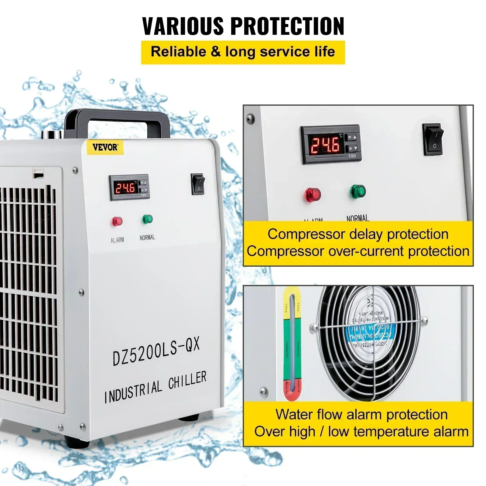 SIHAO CW-3000 Industrielle CNC – Laser Industrial Chiller Bewertung und Preis