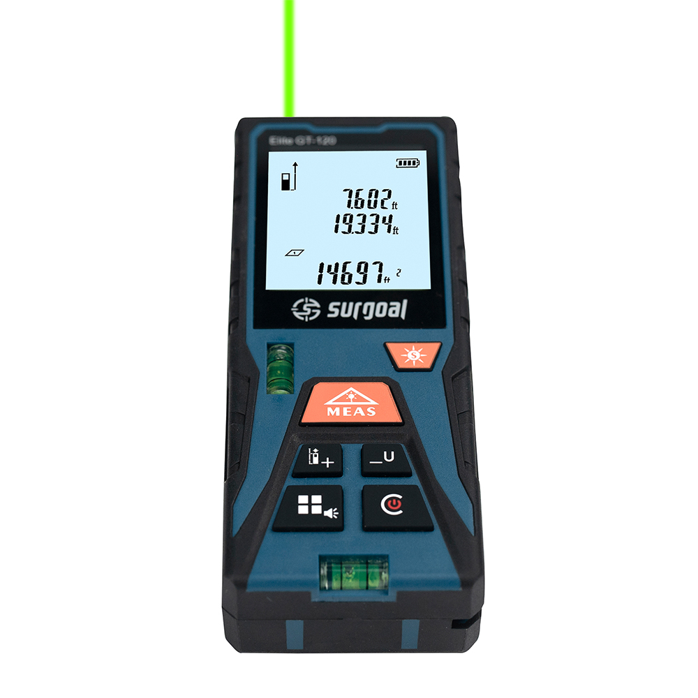 120m Grüner Laser-Entfernungsm – Industrial Laser Tape Measure Bewertung und Preis