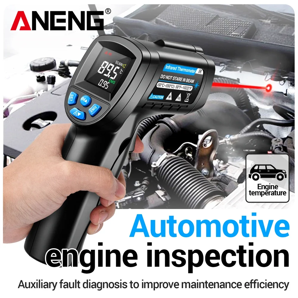 ANENG TH104 Infrarot-Handtherm – Industrial Laser Temperature Gun Bewertung und Preis