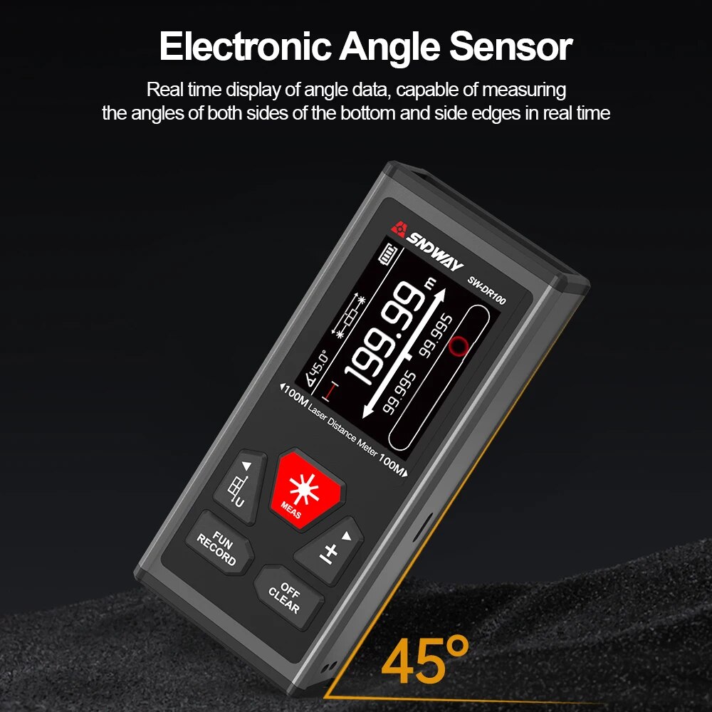 SNDWAY Dual-Laser-Entfernungsm – Industrial Laser Tape Measure Bewertung und Preis
