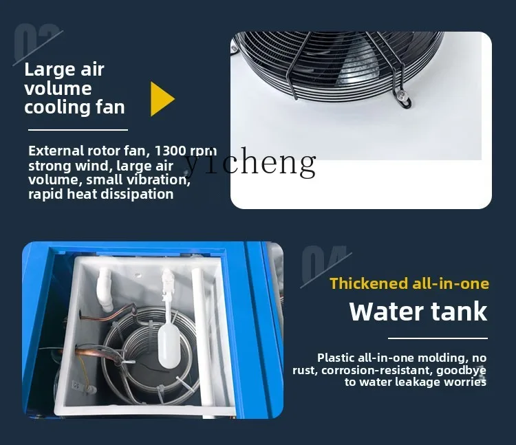 TQH Industriekühler, luftgeküh – Laser Industrial Chiller Bewertung und Preis