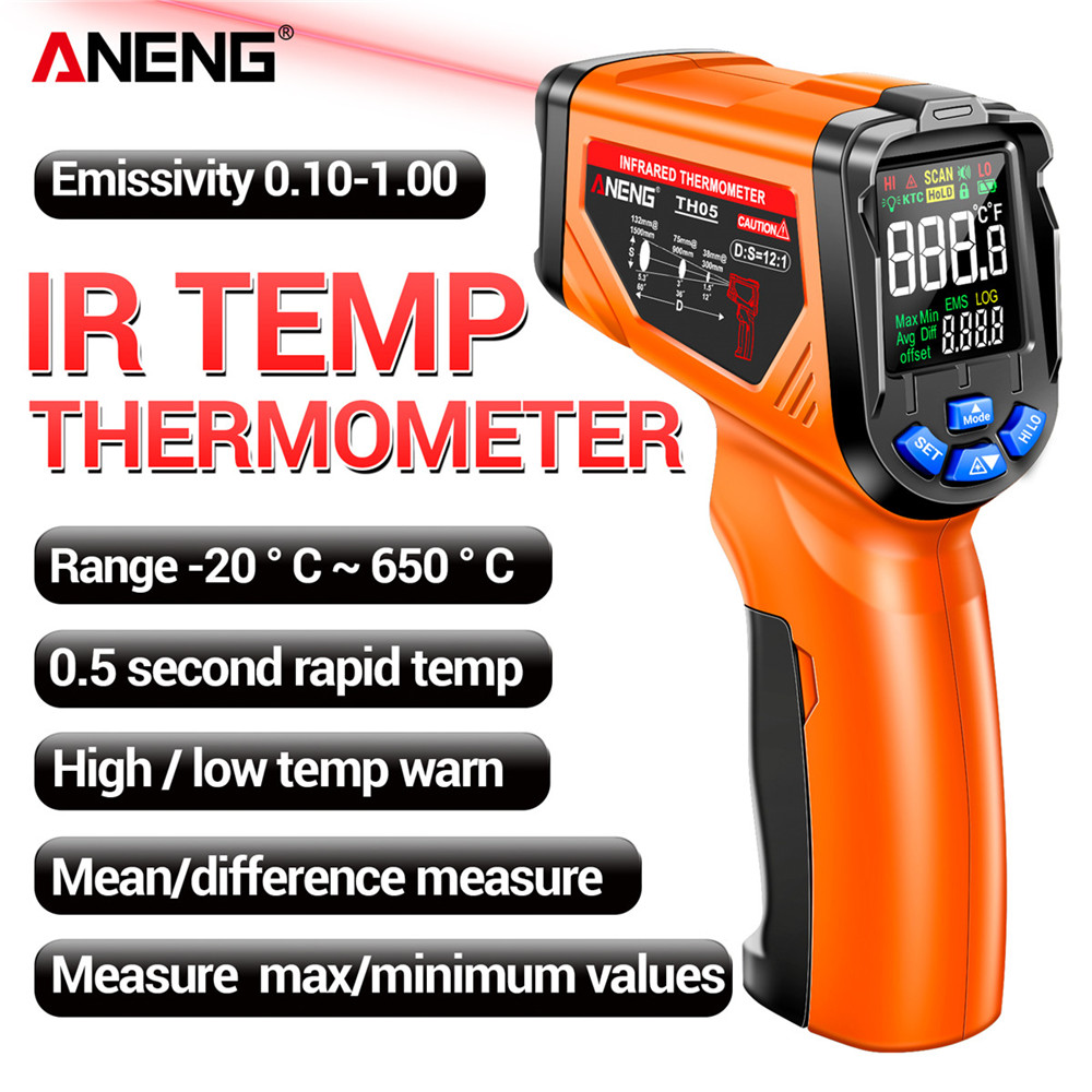 ANENG TH05 Infrarot-Thermomete – Industrial Laser Temperature Gun Bewertung und Preis