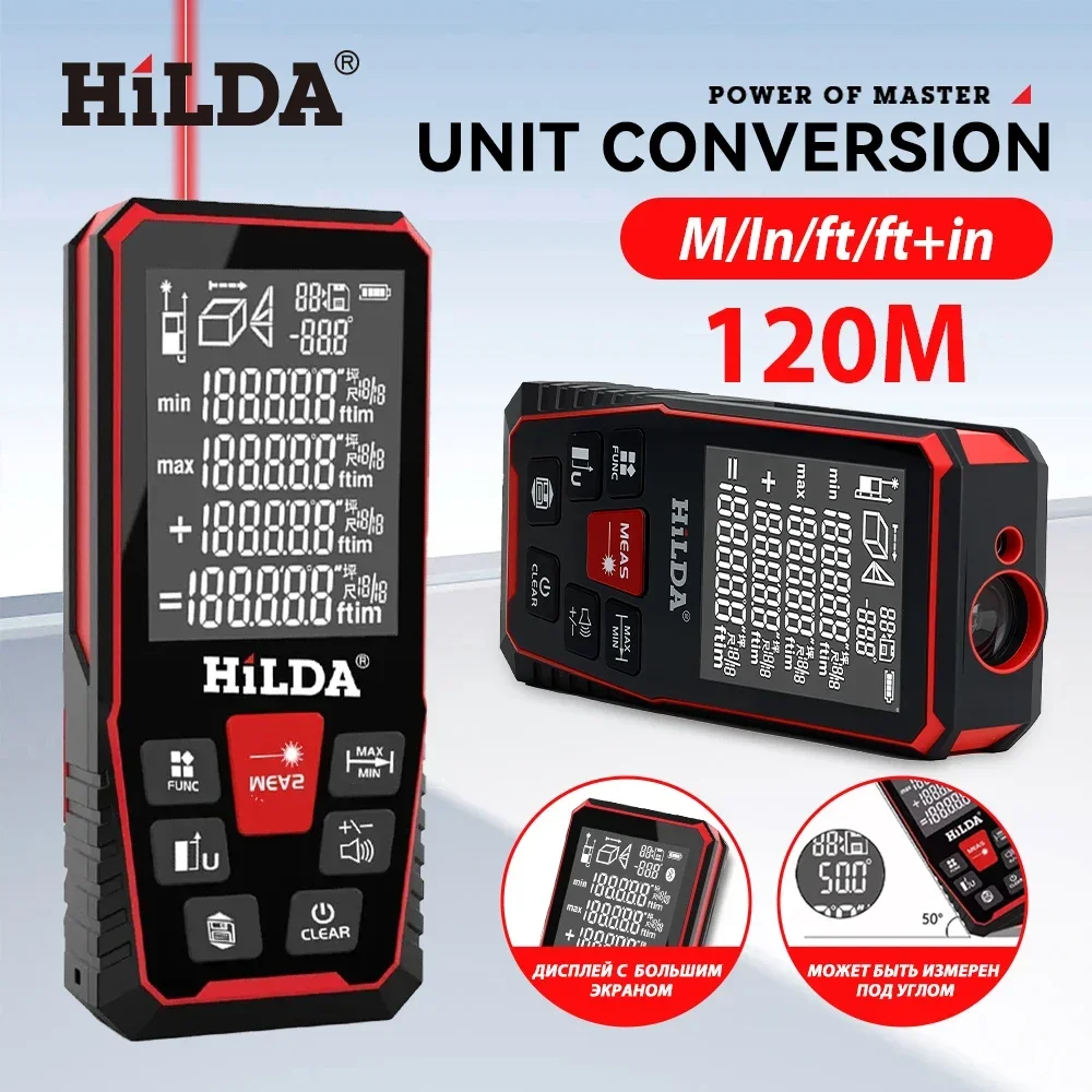 HILDA Laser-Entfernungsmesser  – Industrial Laser Tape Measure Bewertung und Preis