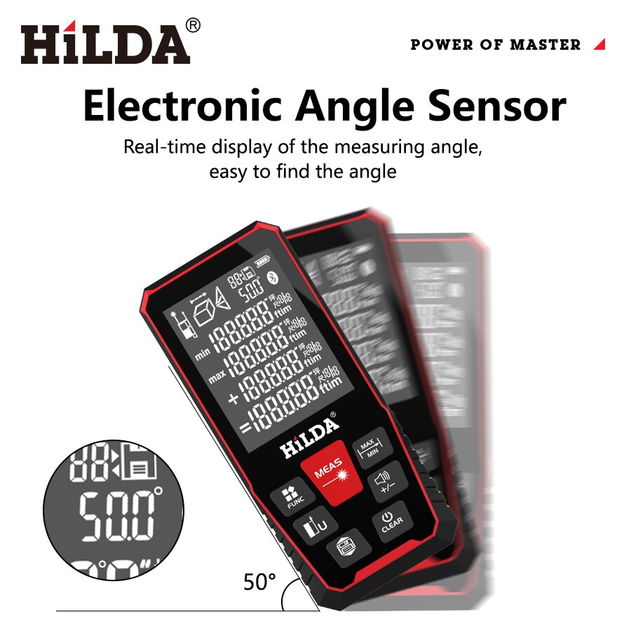 HILDA Laser-Entfernungsmesser  – Industrial Laser Tape Measure Bewertung und Preis