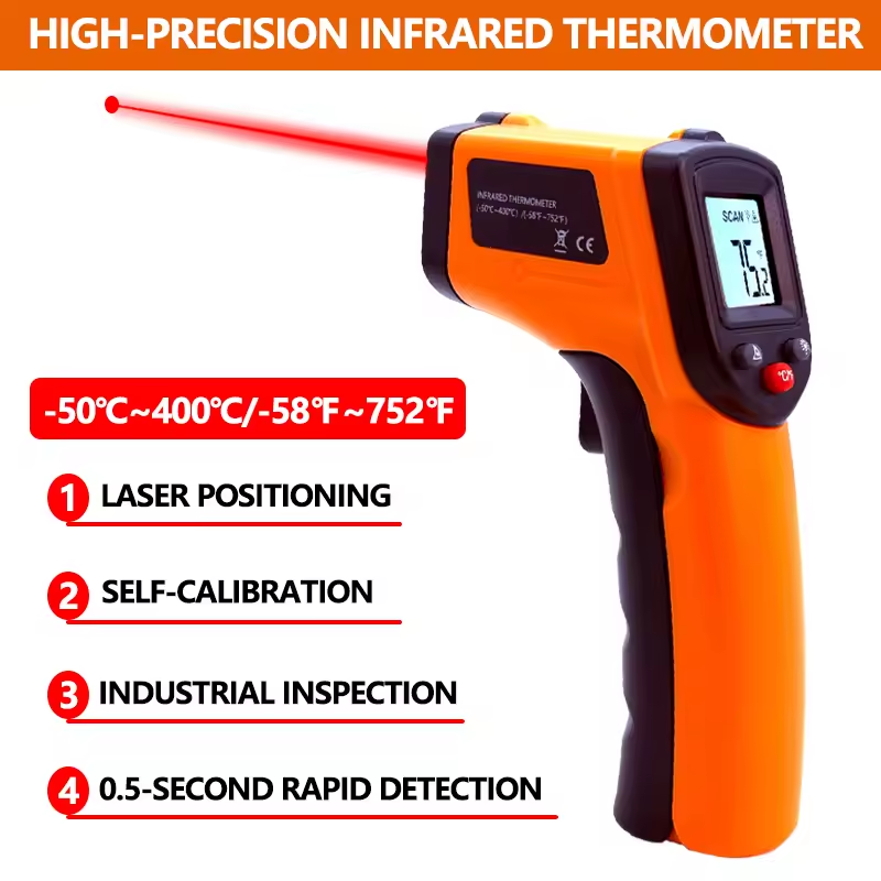 Handgehaltenes Infrarot-Thermo – Industrial Laser Temperature Gun Bewertung und Preis