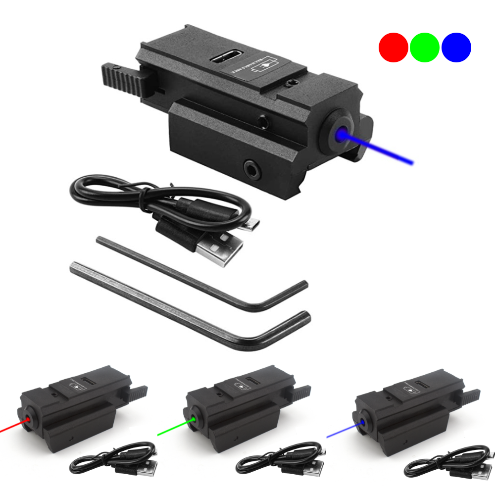 Blau-Grün-Rotpunkt-Laservisier – Industrial Laser Pointer Bewertung und Preis